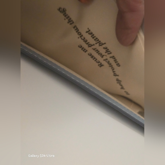 Kate Spade NY Deco Denim/ Leather Flap Chain Crossbody NWT w/ Dust Bag - Picture 11 of 16